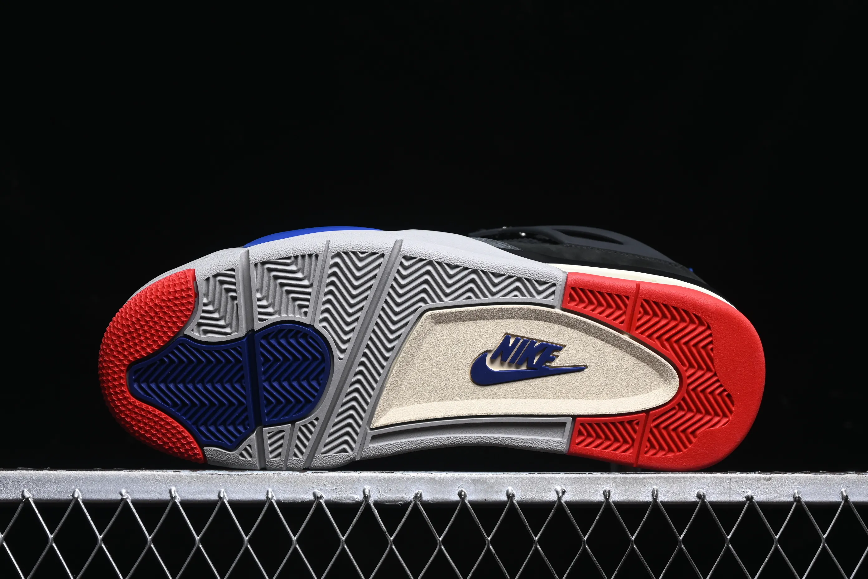 All categories Air Jordan Jordan series basketball shoes Air Jordan 4 GX foreign trade version Air Jordan 4 Retro "Lase" AJ4 Joe 4 black gray blue color FV5029-003